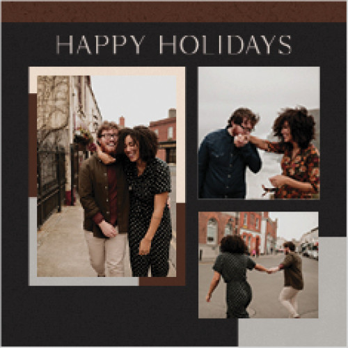 Modern Dark Neutrals Calendar 12x12 undefined  Wall Calendar