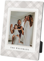 Rustic Neutral Plaid