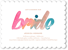 Brightly Colored Bridal