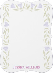 Symbolic Floral Frame