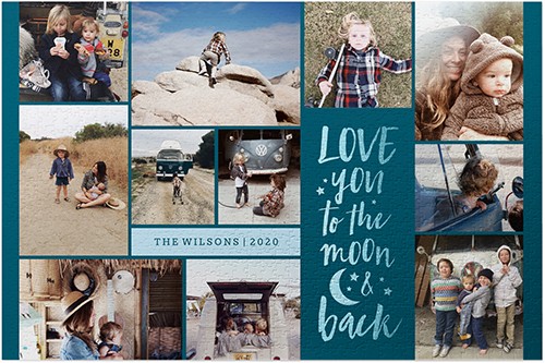 To The Moon and Back Collage