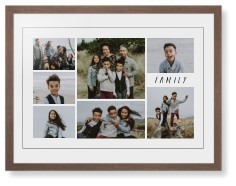 Rustic Picture Gallery Collage Of Seven