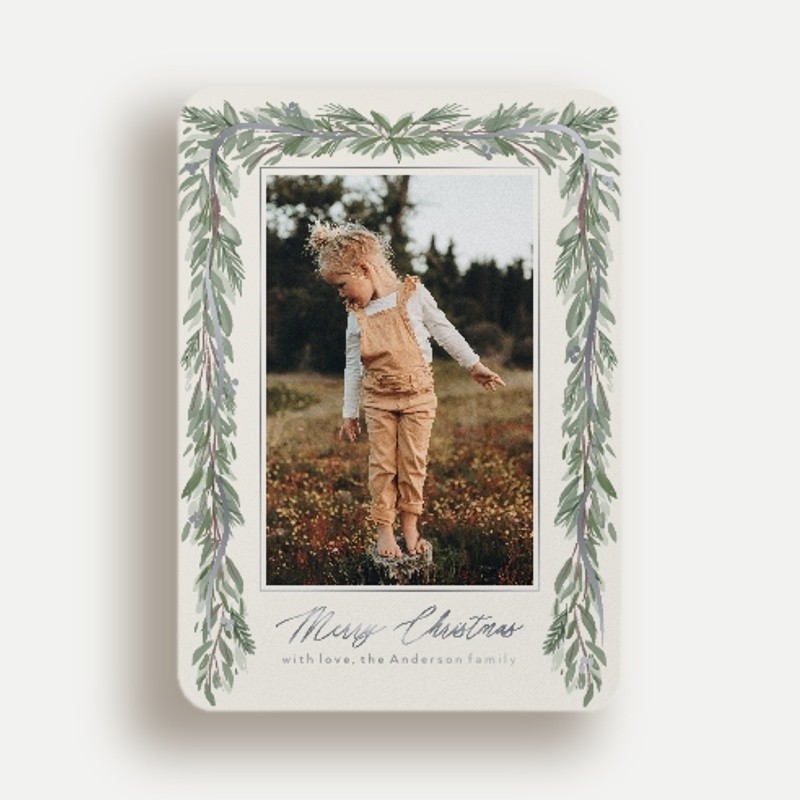 Pine Garland Frame