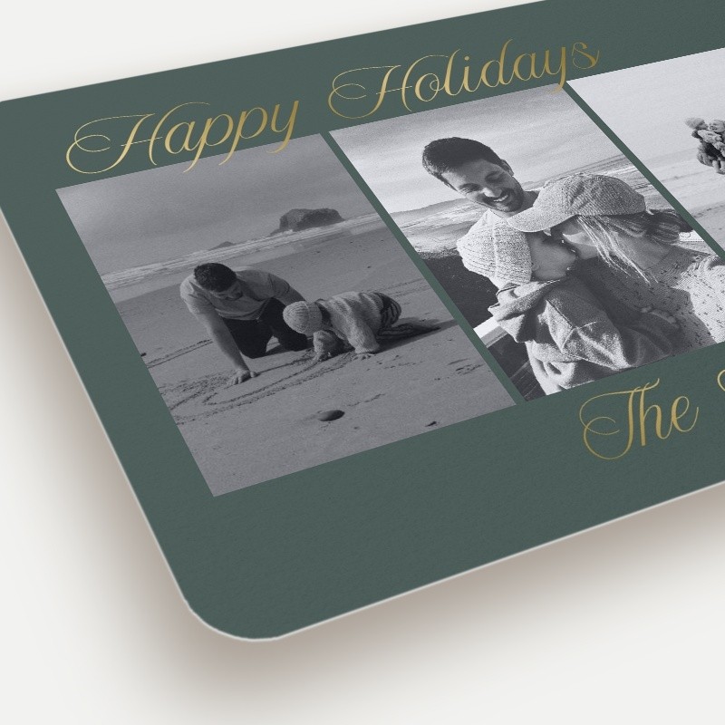 Elegant Signature Holiday Card