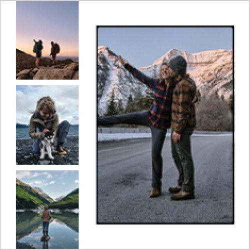 Black and White Gallery Calendar 12x12 undefined  Wall Calendar