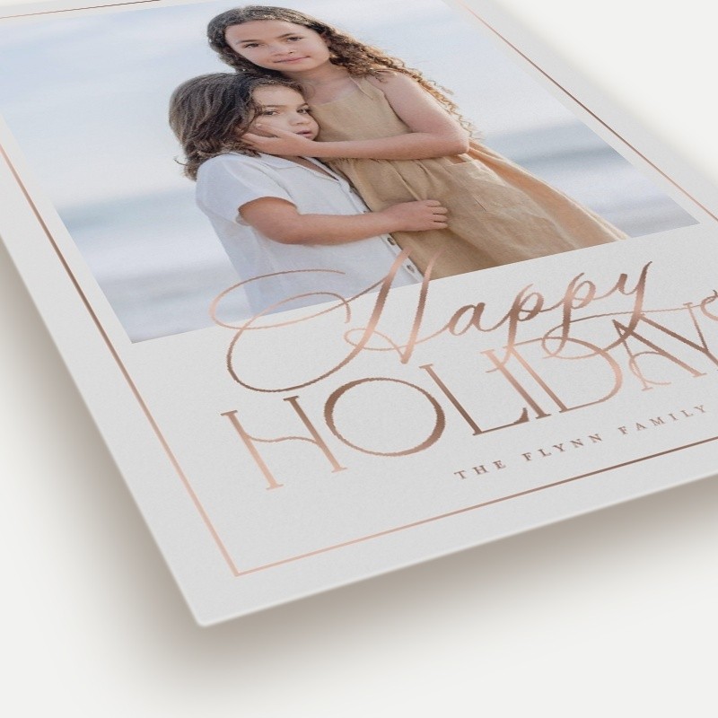 Refined Collage Holiday Card