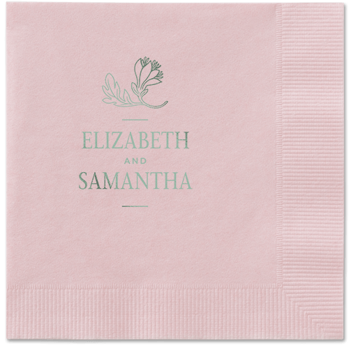 Blush Napkins For Wedding