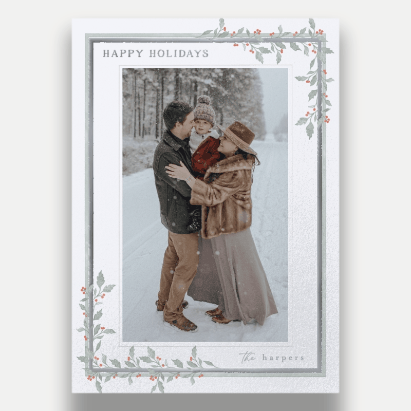Climbing Vines Holiday Card