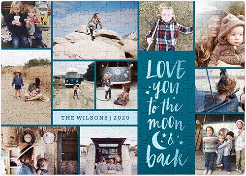 To The Moon and Back Collage