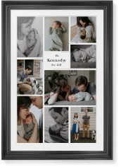 Modern Family Collage Portrait