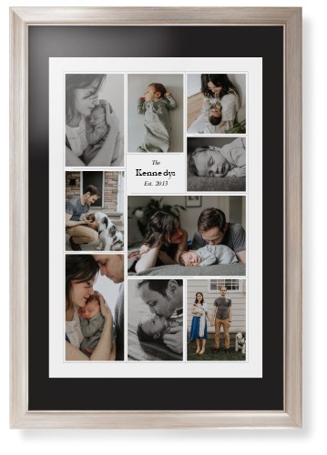 Modern Family Collage Portrait