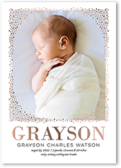 Shimmering Baby Borders