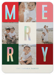 Modern Colorblock Merriment