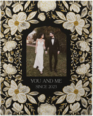 Dark Floral Frame​