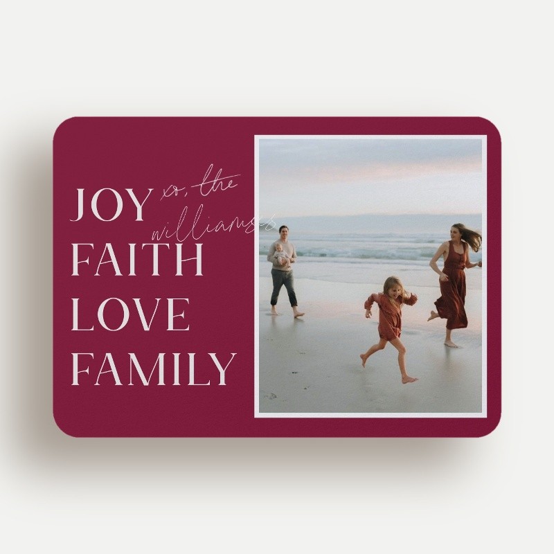 Religious Christmas Cards With Rounded Corners