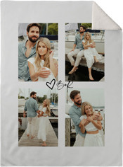 Minimalist Heart Initials