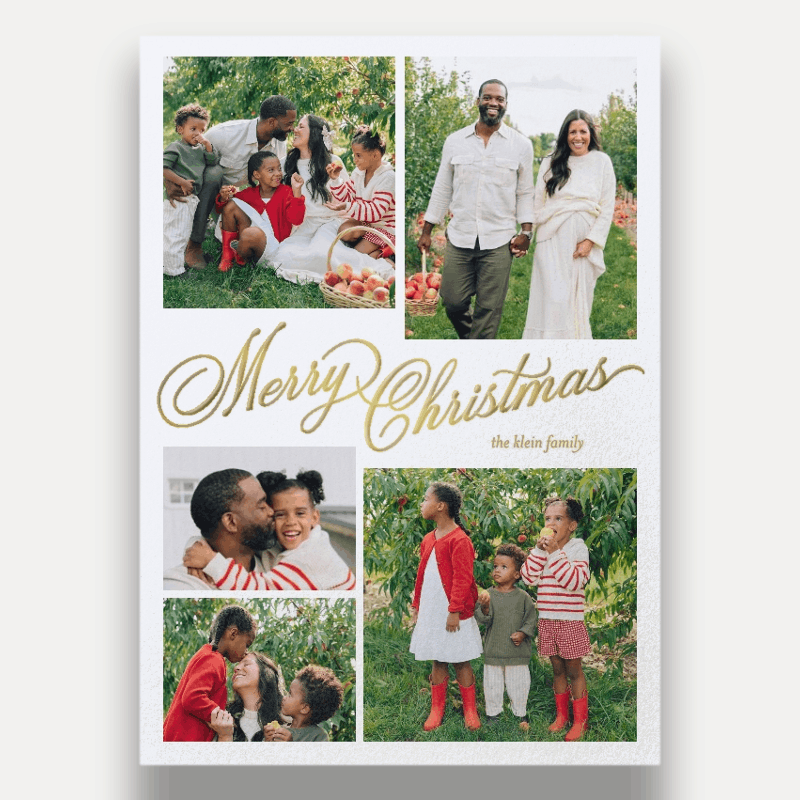 Elegant Gallery Holiday Card