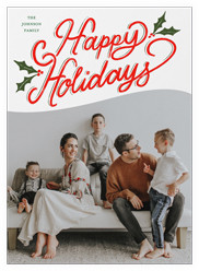 Vibrant Holly Greetings