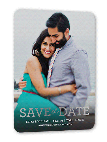 Focused On Forever Love 5x7 Foil Stamped