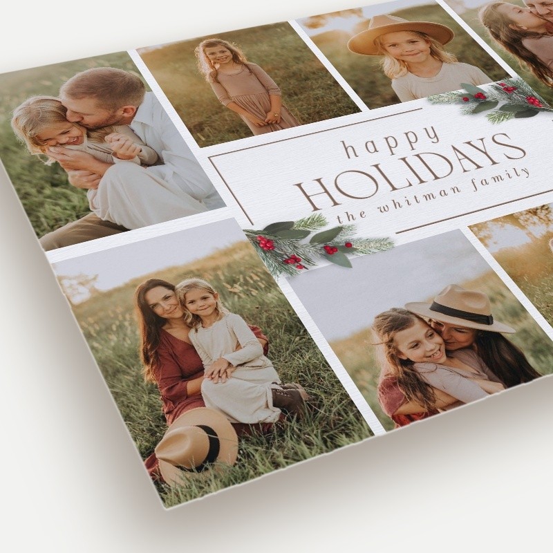 Berry Collage Holiday Card