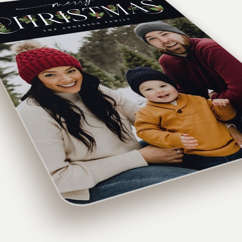 Classic Statement Holiday Card